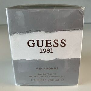 NEW SEALED Guess 1981 Men’s EAU de Toilette 1.7 OZ